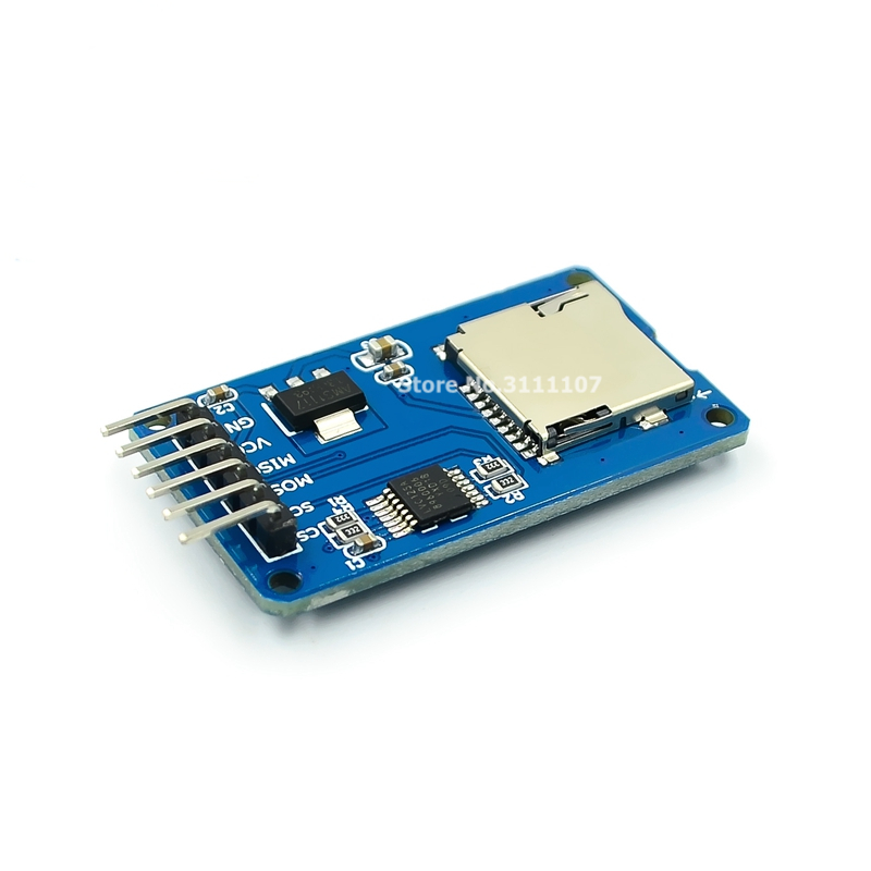 Sd Card Module Spi - Modul Kartu SD Mikro Pembaca Kartu