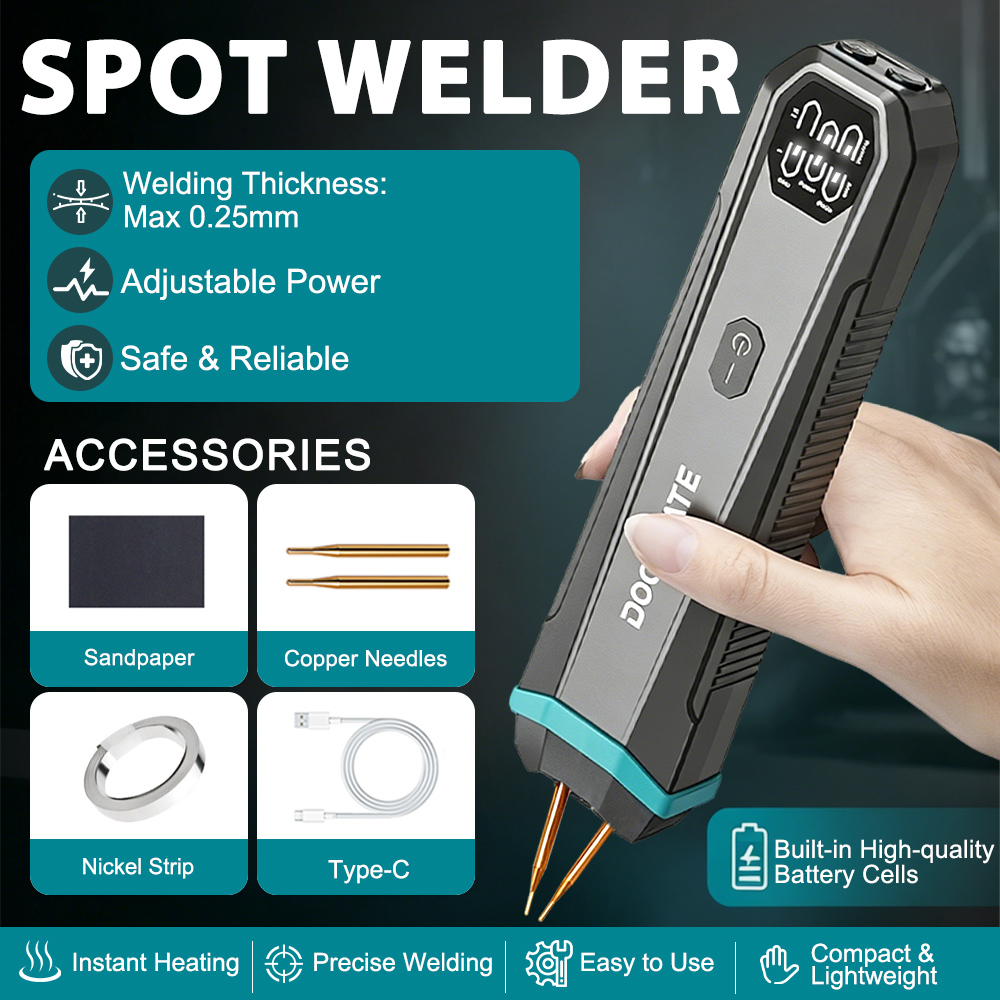 Diy Electronics Spot Welder - Alat Las Titik Portabel Ringan Genggam