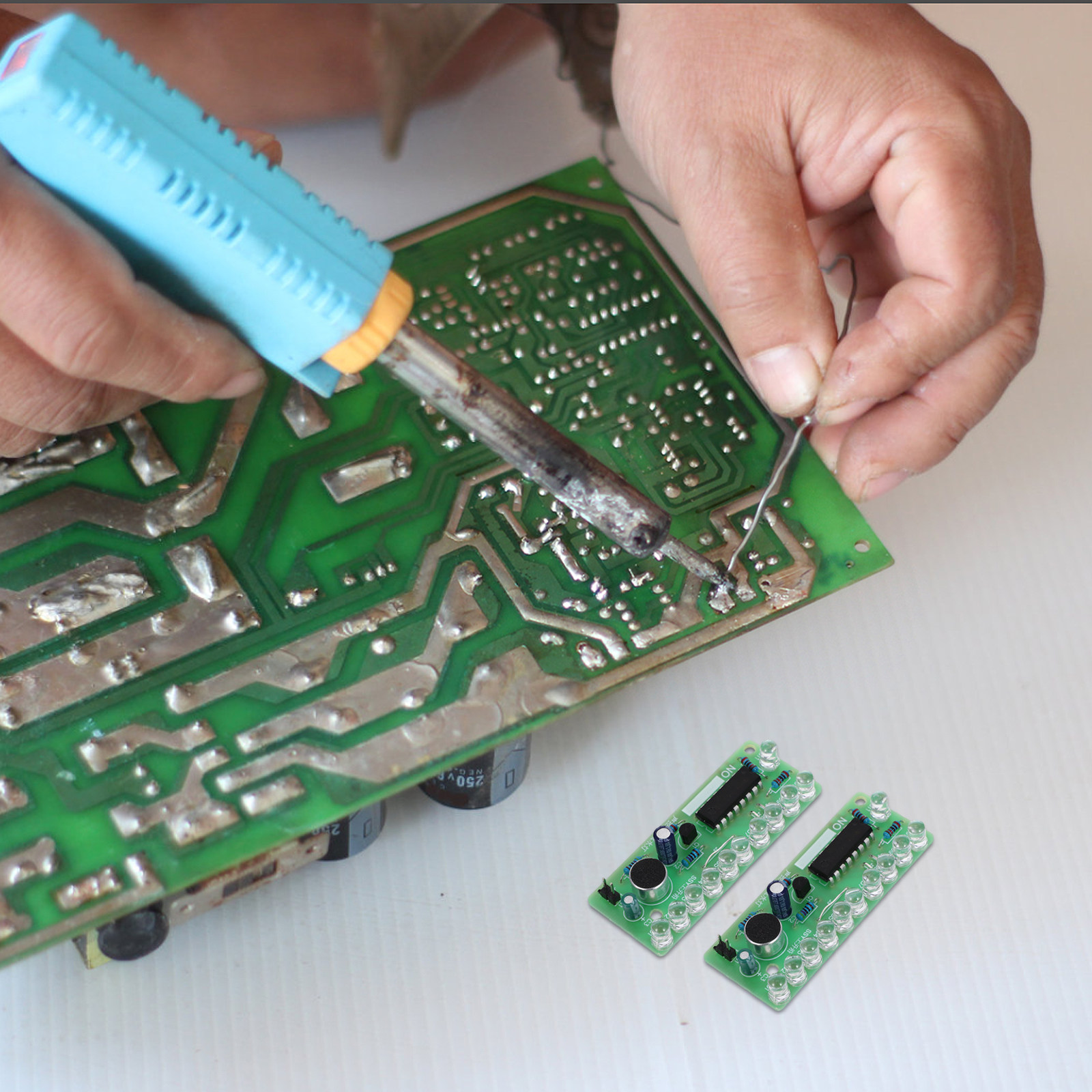 Diy Electronics Soldering Kit - 2Set Kit Solder Lampu LED Kontrol