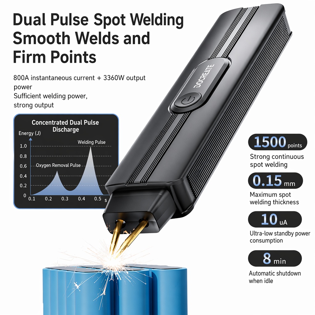 Diy Electronics Spot Welder - DC5V Mesin Las Titik Portabel Genggam