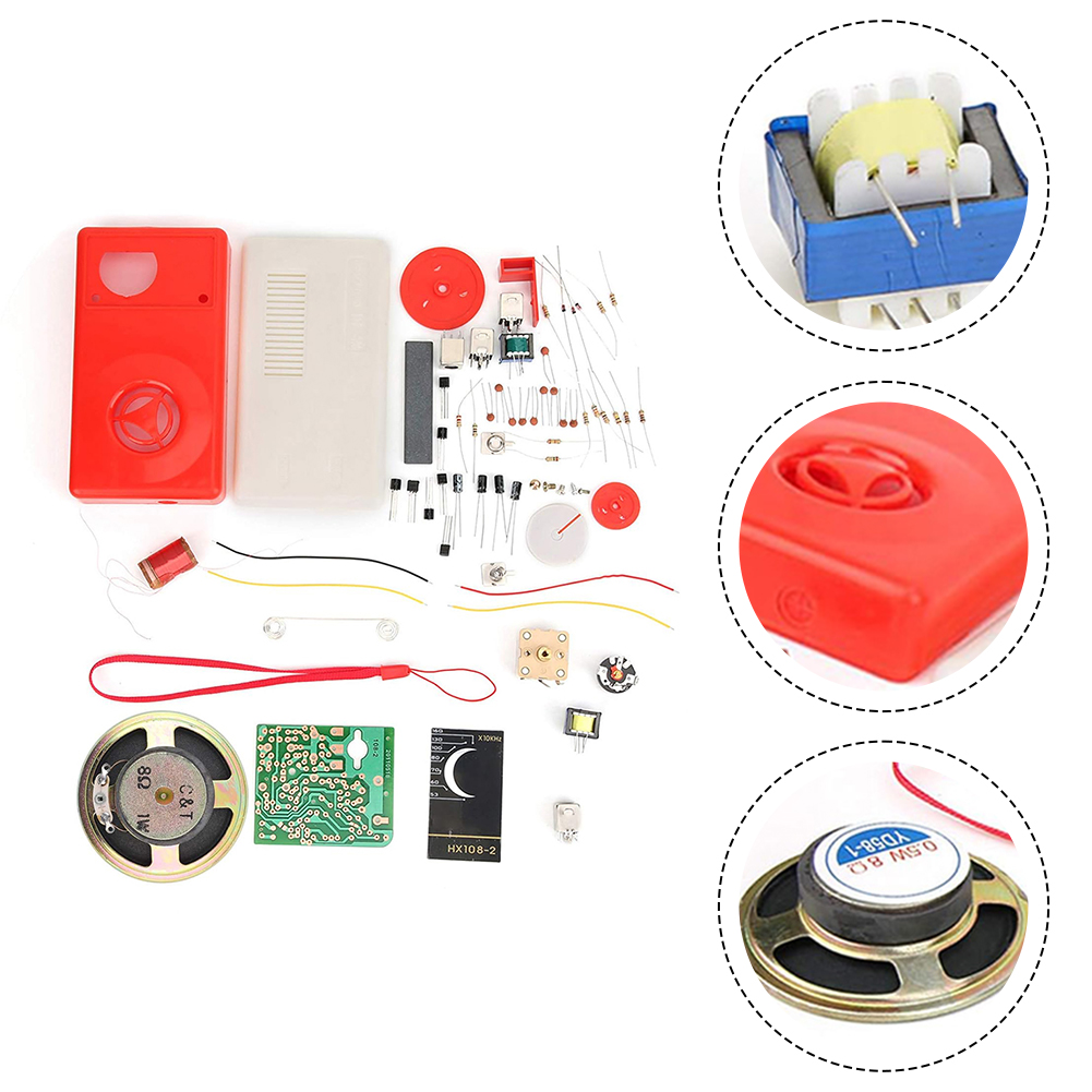Diy Electronics Youtube - 1set HX108-2 7 tabung Radio Elektronik