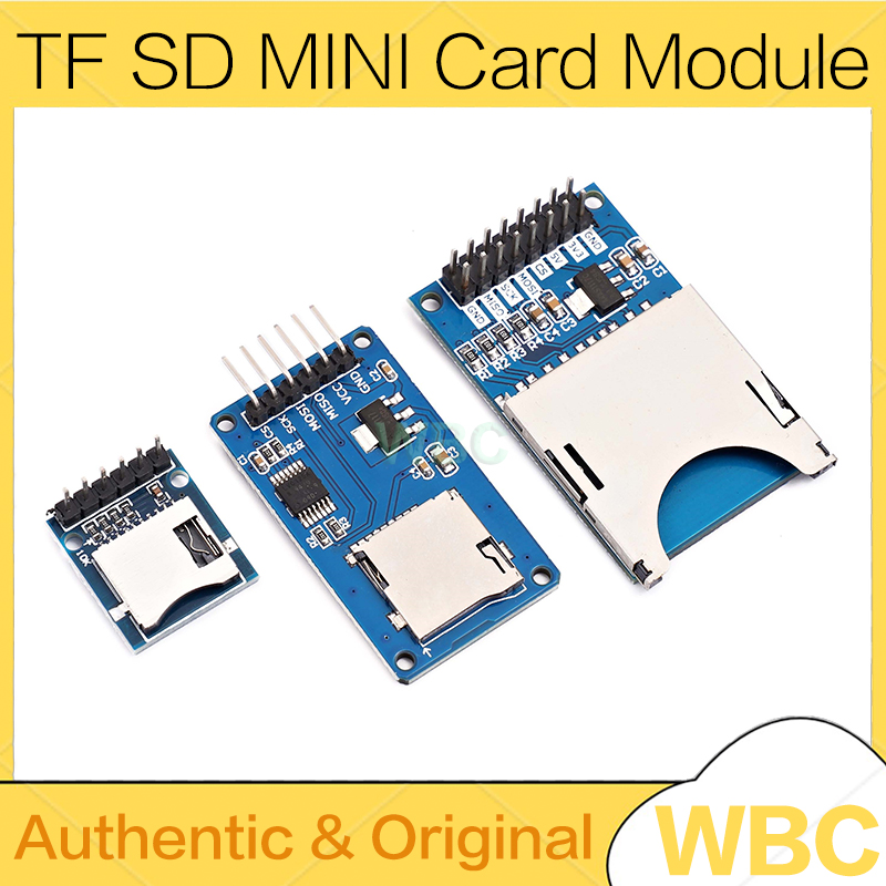Sd Card Module Spi - Modul Kartu TF Papan Ekspansi Penyimpanan