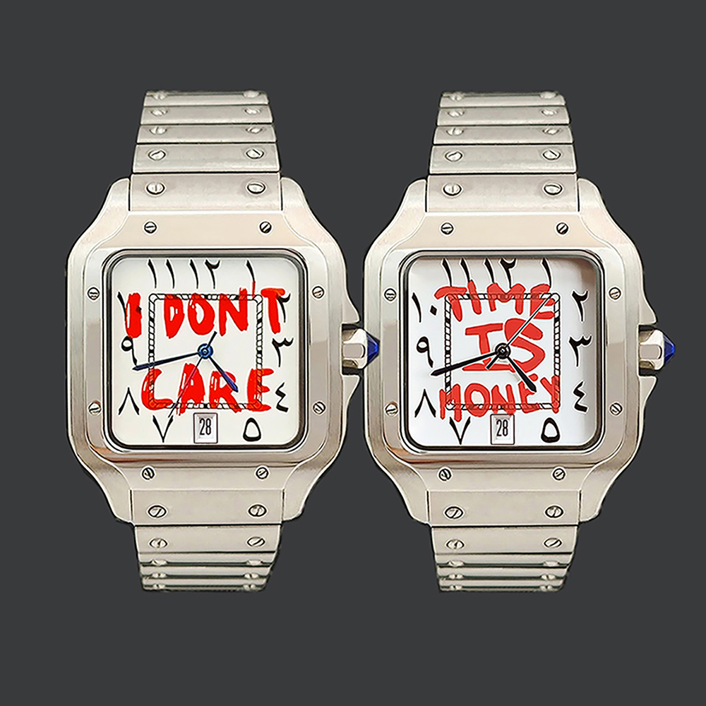 Push Button Tactile - Jam Tangan 38MM NH35 Dial Arab