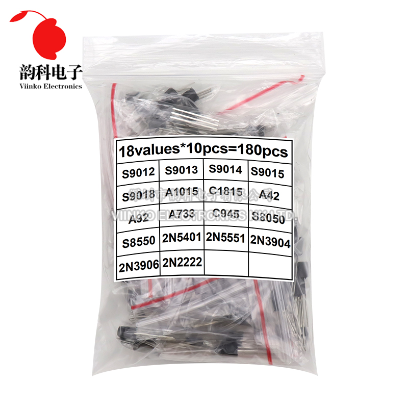 Mosfet Transistor Set - Transistor berbagai macam Kit TO-92 18