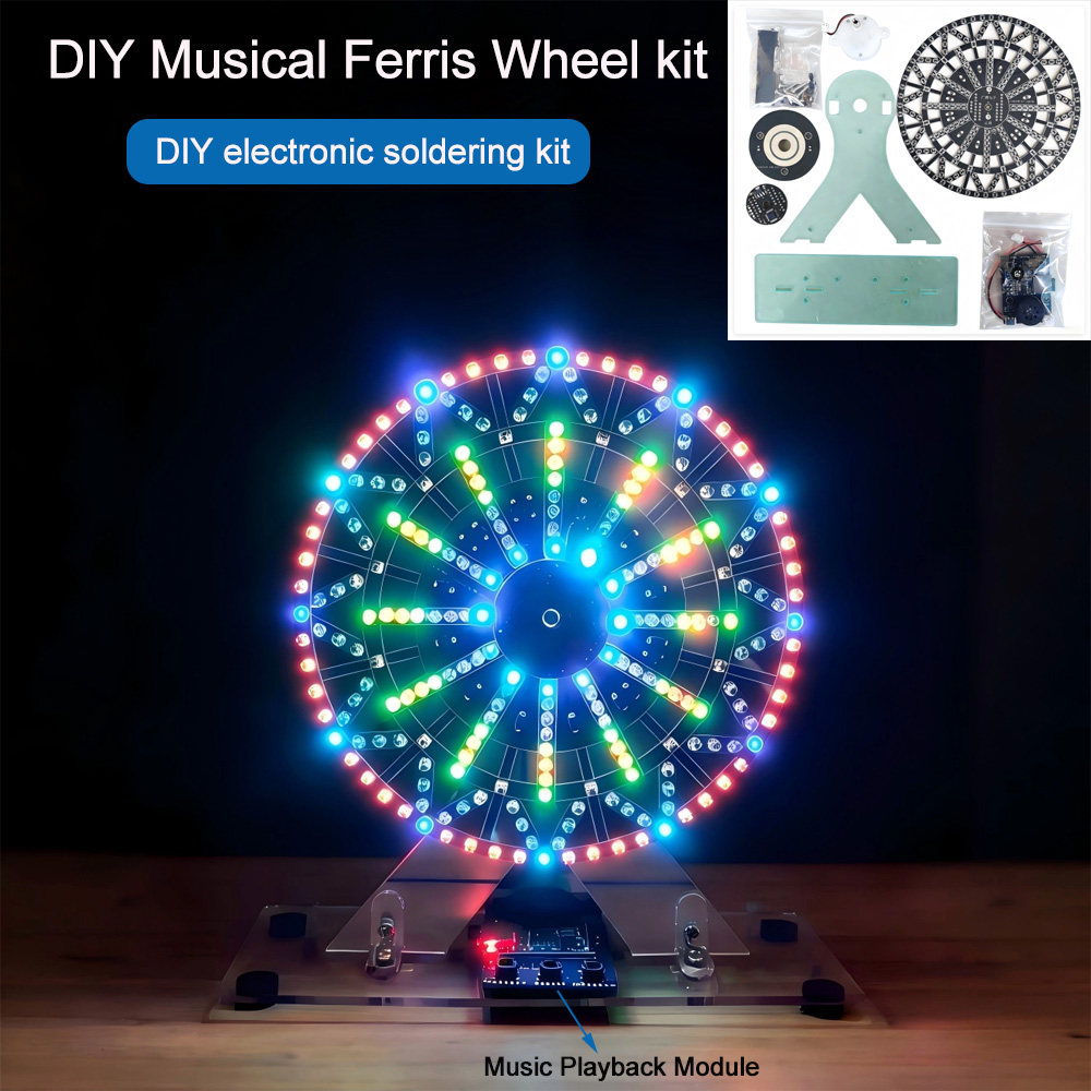 Diy Electronics Tools - Kit elektronik DIY Roda Ferris Musikal