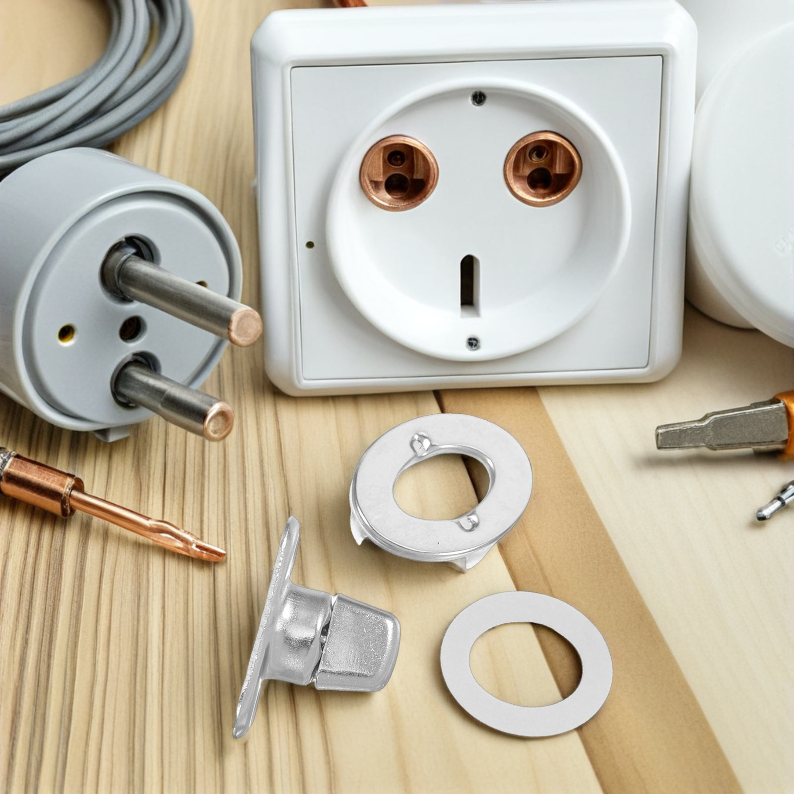 Diy Marine Electronics - 10 Set Kancing Putar Logam untuk