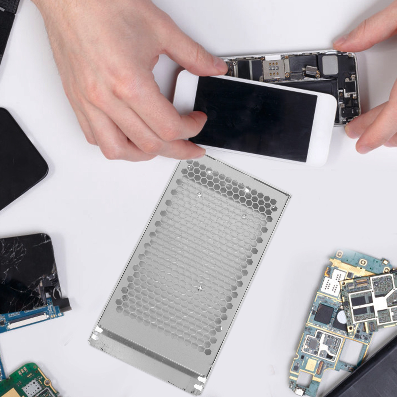Diy Electronics Case - Kotak Aluminium untuk Switching Power Supply,