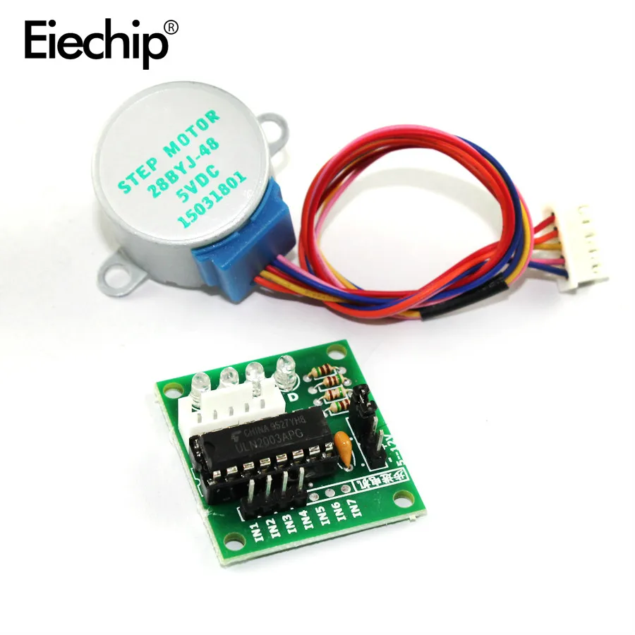 Stepper Motor 28Byj - 28BYJ-48 DC 5V Pengurangan Langkah Motor