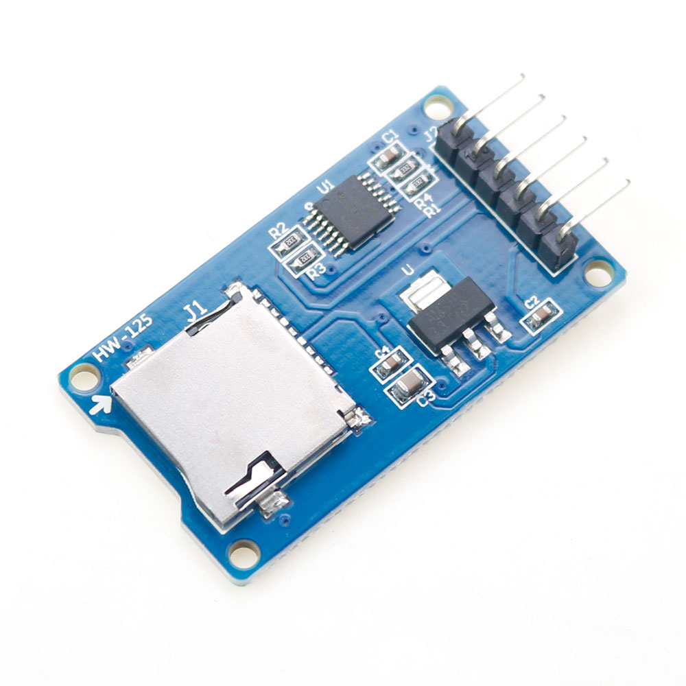 Sd Card Module Spi - 2 buah/lot modul pembaca kartu SD