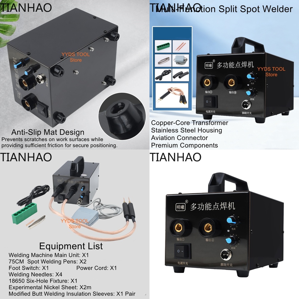 Diy Electronics Spot Welder - Pena Las Titik Genggam Kompak untuk