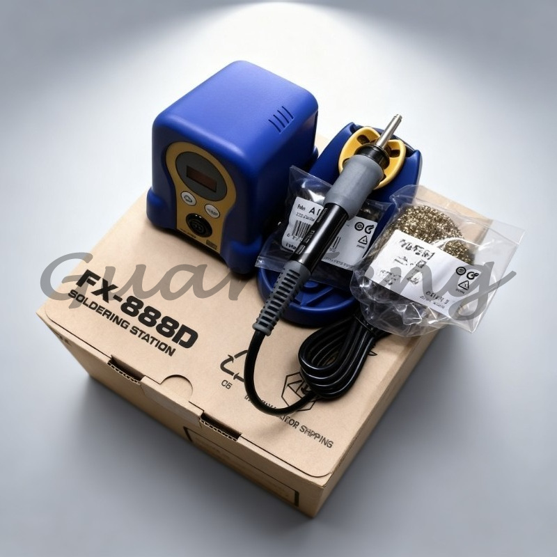 Soldering Iron Kit - Kit Stasiun Penyolderan Digital FX‑888D, Solder