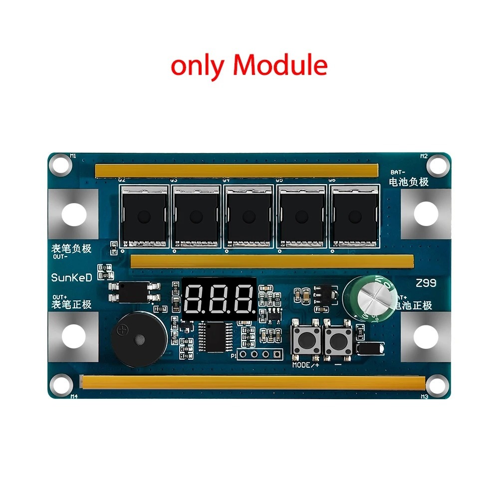 Diy Electronics Spot Welder - Mesin Las Titik Portabel 12V 10AWG