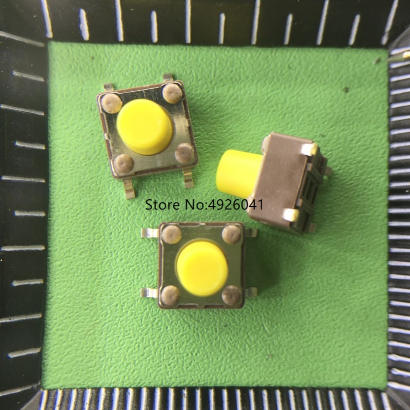 Push Button Tactile - 10PCS Baru Original DTSM-63N/Y-S-V-T/R SMD 4Pin