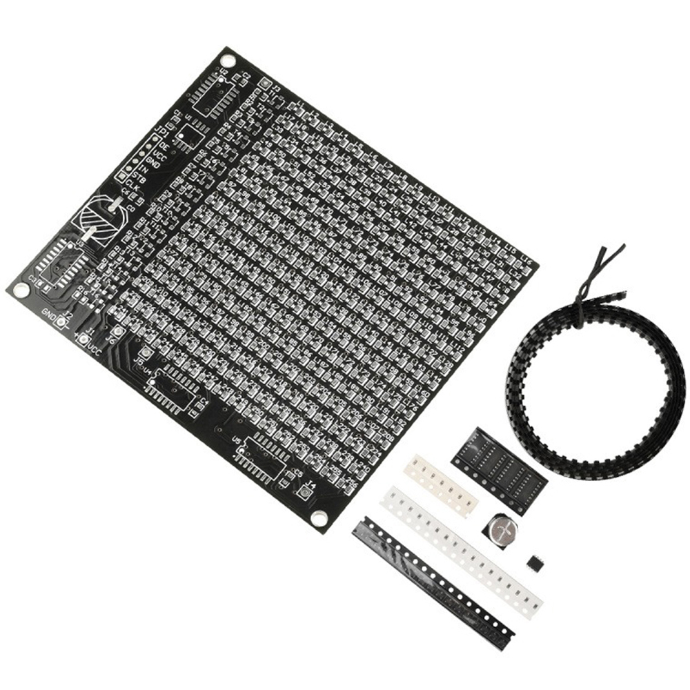 Diy Electronics Soldering Kit - Kit Praktik Pengelasan Layar Iklan Dot