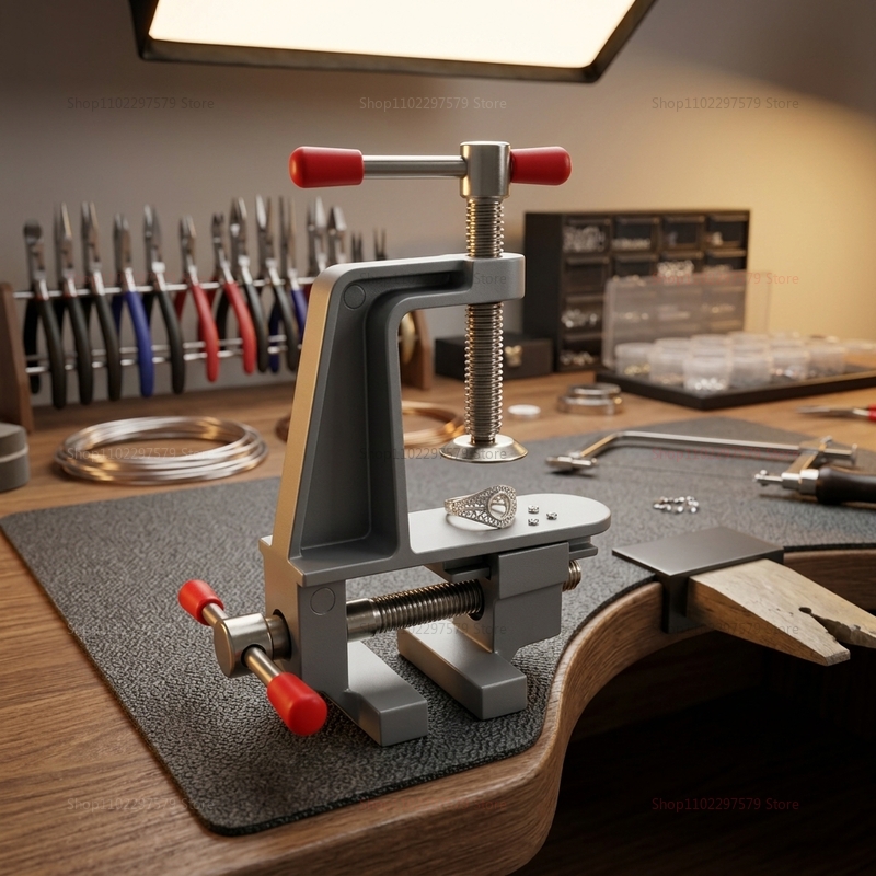 Penjepit Meja Mini Aluminium u - Diy Electronics Workbench ulasan dan harga
