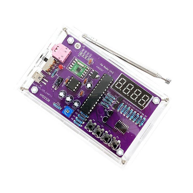 Kit Rakitan Radio FM Dua Salur - Diy Electronics Kits For Adults ulasan dan harga