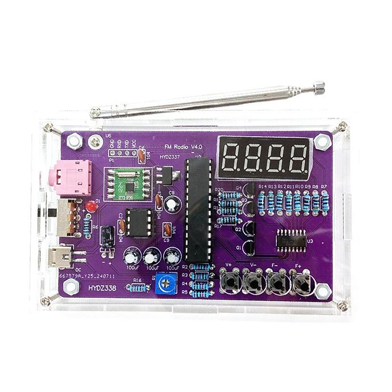 Kit Rakitan Radio FM Dua Salur - Diy Electronics Kits For Adults ulasan dan harga