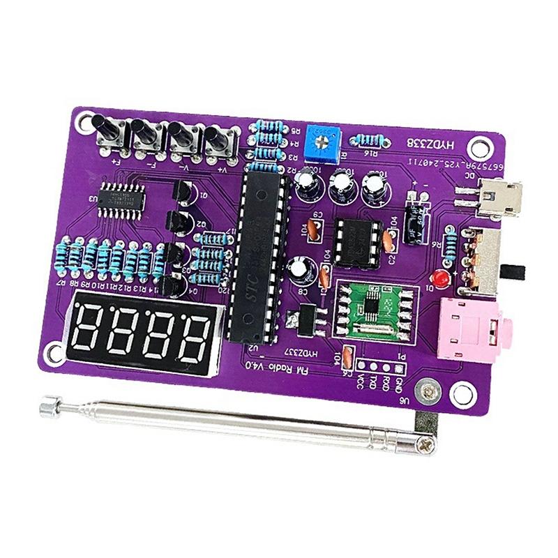 Kit Rakitan Radio FM Dua Salur - Diy Electronics Kits For Adults ulasan dan harga