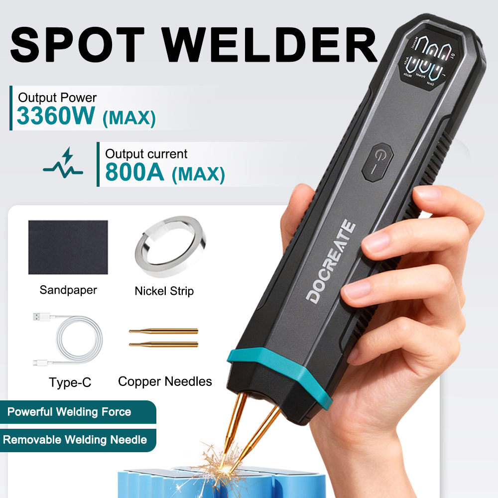 Alat Las Titik Portabel Ringan - Diy Electronics Spot Welder ulasan dan harga