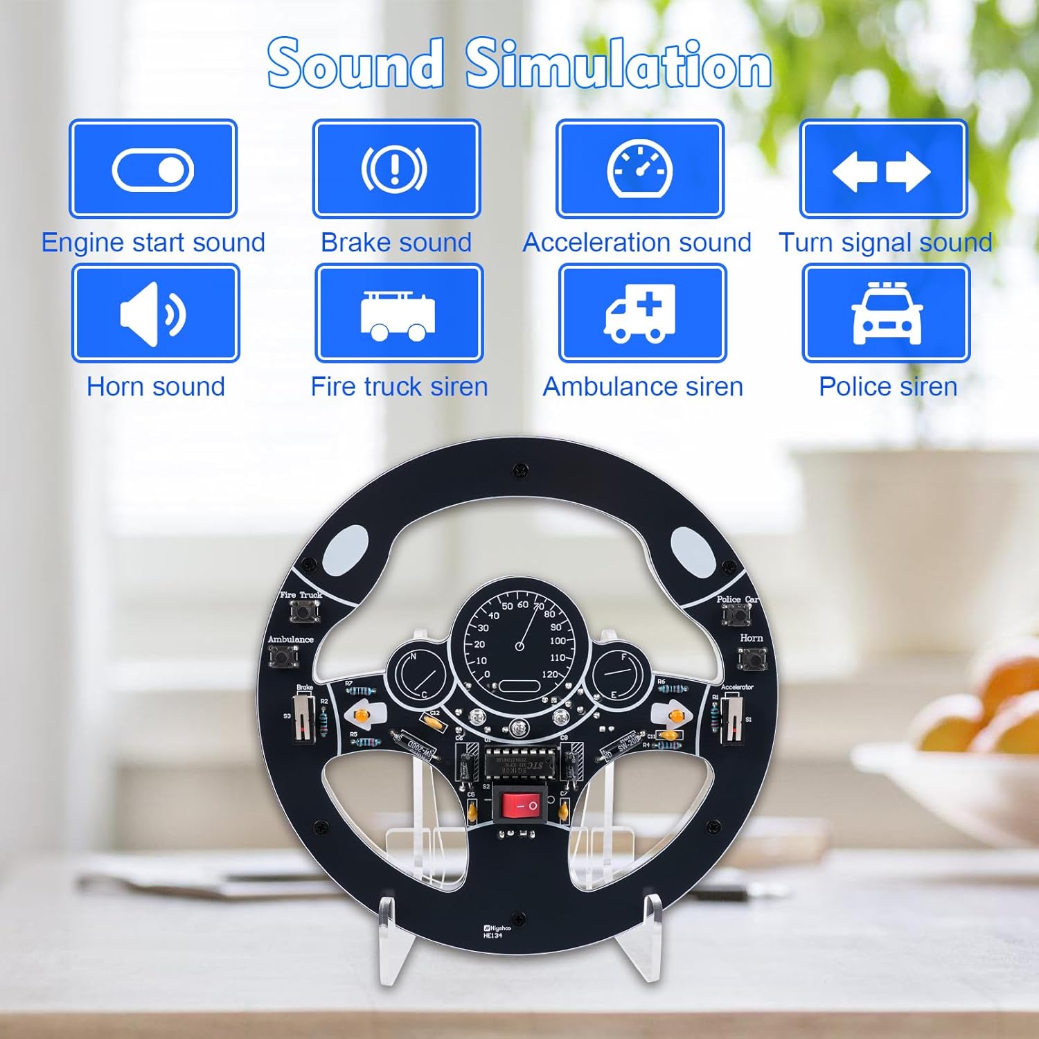 Kit Soldering DIY Setir Mobil  - Diy Electronics Kits For Adults ulasan dan harga