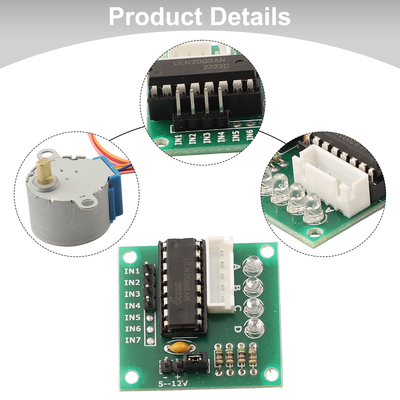 Motor Stepper 4 Fase 5V 28BYJ- - Stepper Motor 28Byj ulasan dan harga