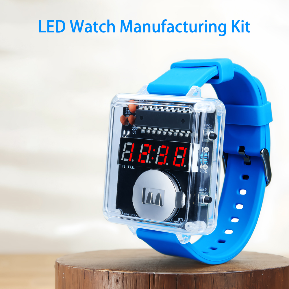 Kit Produksi Jam Tangan Tampil - Diy Electronics Youtube ulasan dan harga