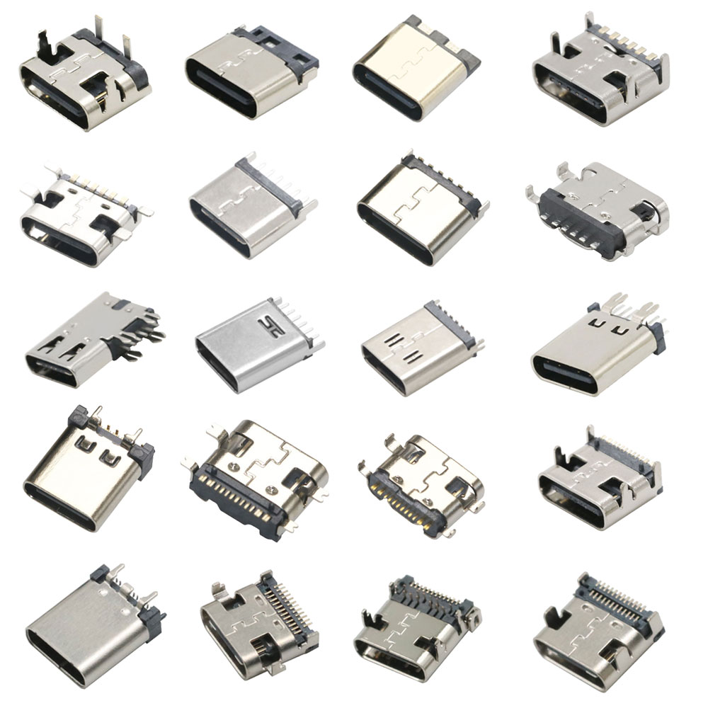 10 Buah Konektor USB Tipe C 2/ - Smd Solder Paste ulasan dan harga
