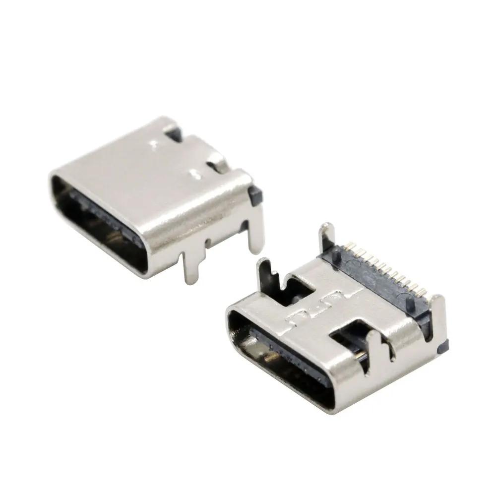 10 Buah Konektor USB Tipe C 2/ - Smd Solder Paste ulasan dan harga