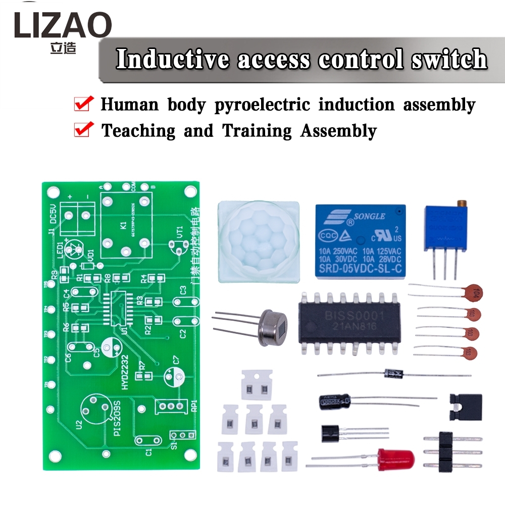 Kit Saklar Sensor Tubuh Manusi - Electronics Diy Pcb Design Projects ulasan dan harga