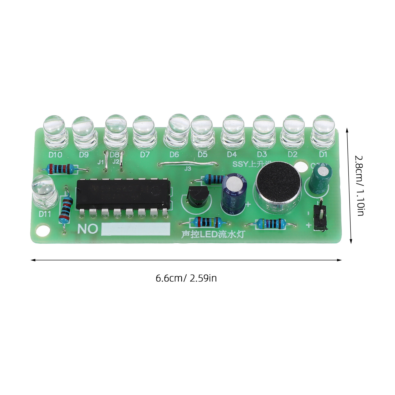 2Set Kit Solder Lampu LED Kont - Diy Electronics Soldering Kit ulasan dan harga