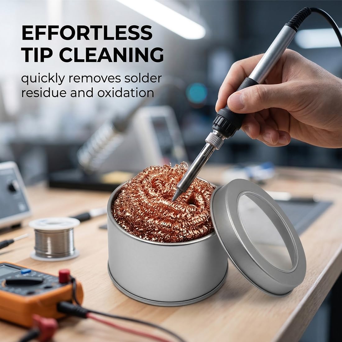 Alat Pembersih Solder Elektron - Diy Electronics Cleaner ulasan dan harga