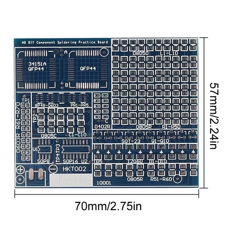 02 Komponen Tambalan Kit Papan - Diy Electronics Workbench ulasan dan harga