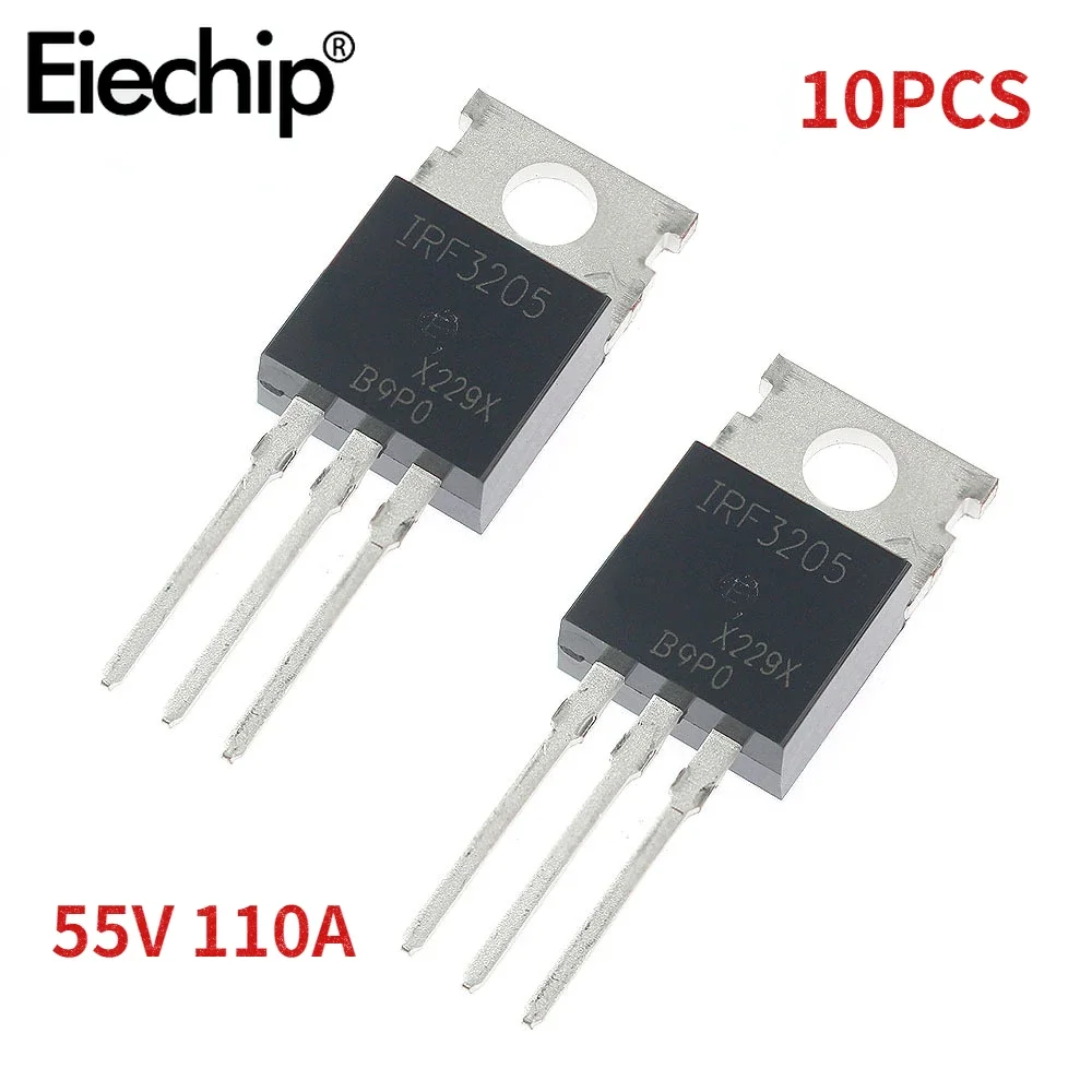 10 Buah IRF3205 Transistor IRF - Mosfet Transistor Set ulasan dan harga