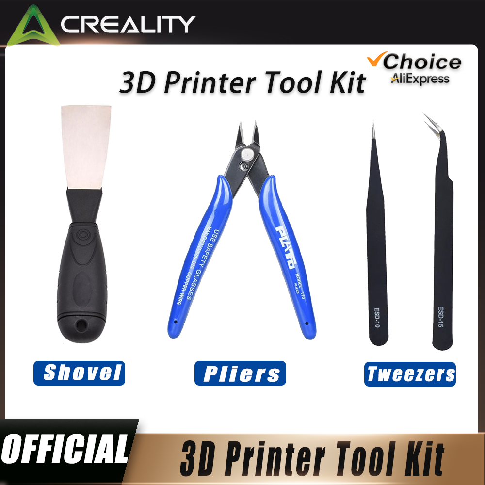 Alat Printer 3D: Spatula Pembu - Creality Printer Ender 3 ulasan dan harga