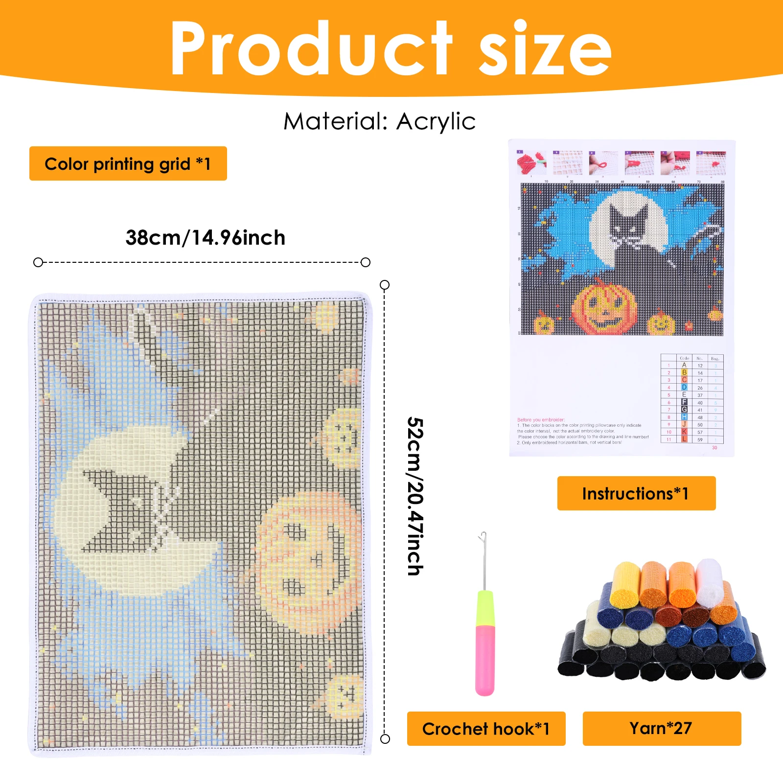 Perlengkapan Latch Hook DIY Po - Diy Electronics Kits For Adults ulasan dan harga
