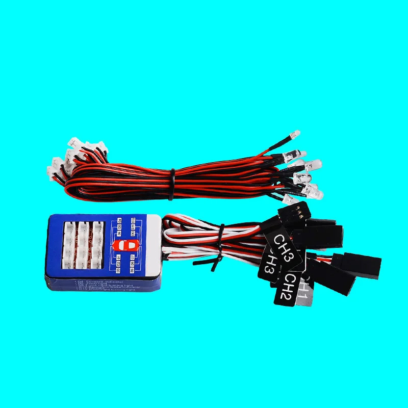 Kit Sistem Lampu LED Mobil RC  - Diy Rc Electronics ulasan dan harga