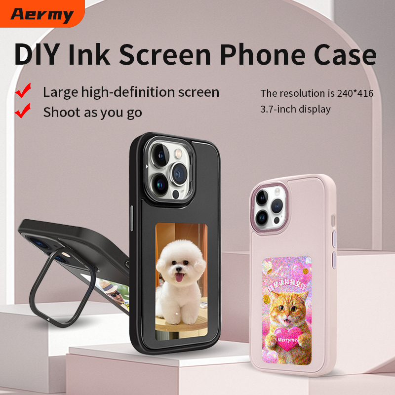 Casing Ponsel NFC Smart E-ink  - Diy Electronics Case ulasan dan harga