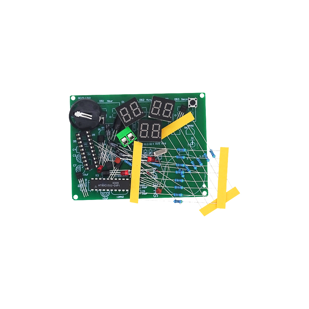 Kit DIY jam elektronik AT89C20 - Diy Electronics Youtube ulasan dan harga