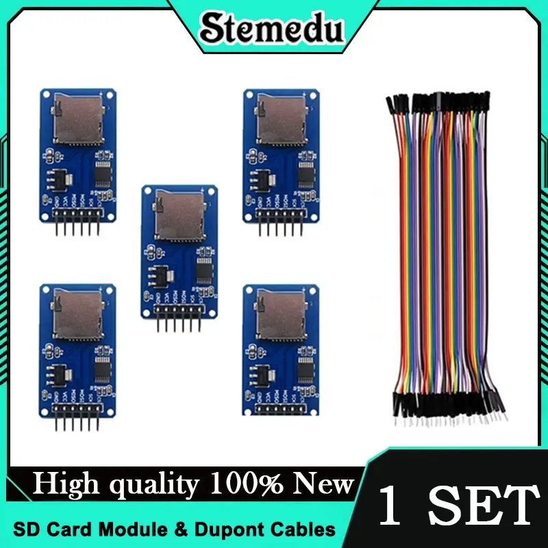 5 Buah Modul Kartu SD Mikro de - Sd Card Module Spi ulasan dan harga