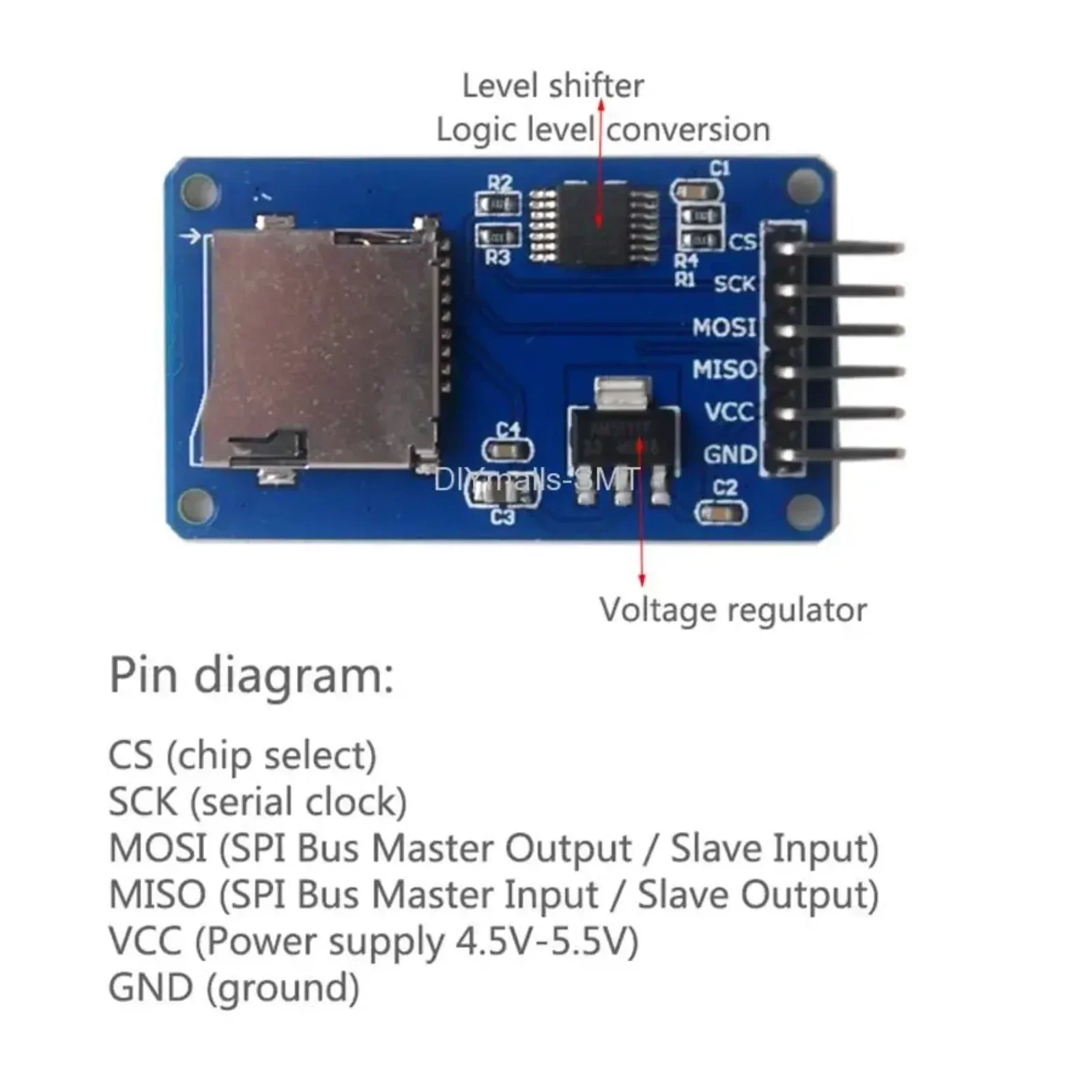 5 Buah Modul Kartu SD Mikro de - Sd Card Module Spi ulasan dan harga