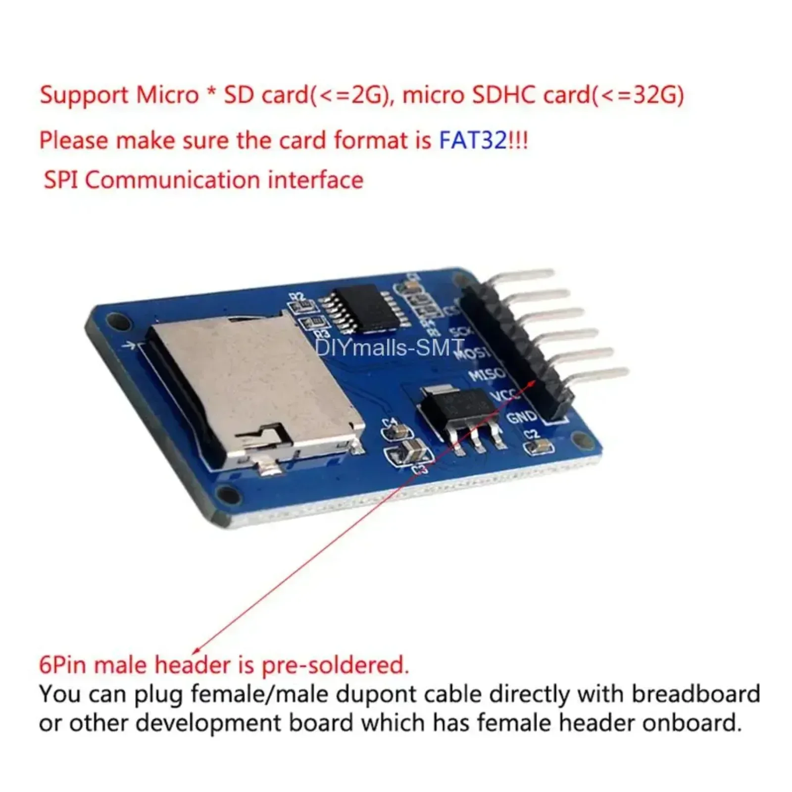 5 Buah Modul Kartu SD Mikro de - Sd Card Module Spi ulasan dan harga