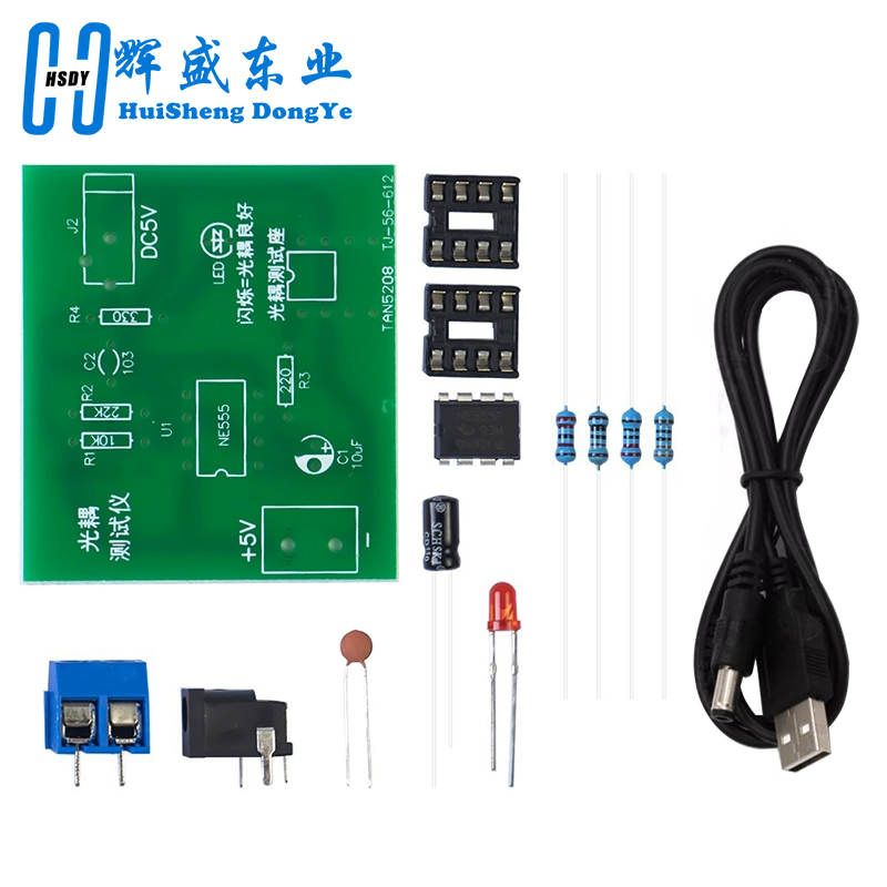 Kit Penguji Optocoupler 555 Ki - Diy Electronics Workbench ulasan dan harga