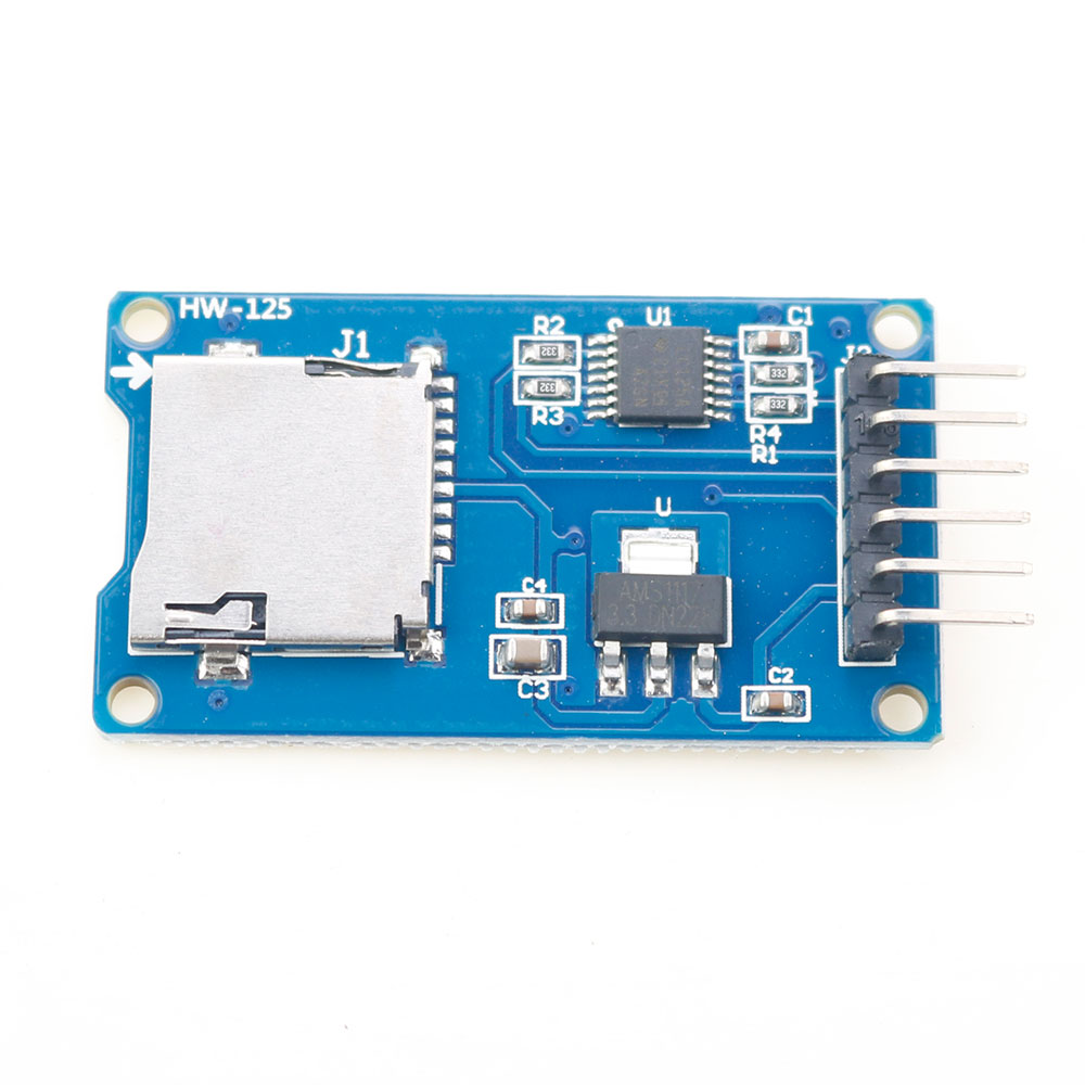 2 buah/lot modul pembaca kartu - Sd Card Module Spi ulasan dan harga
