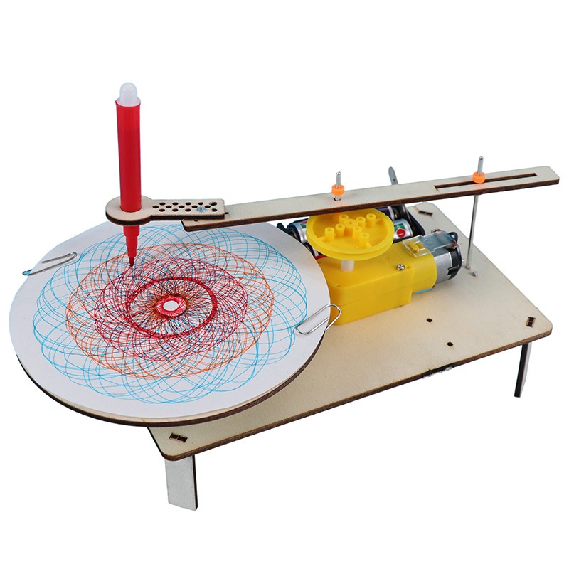 Robot Gambar Elektrik Kayu DIY - Diy Electronics Kits For Adults ulasan dan harga