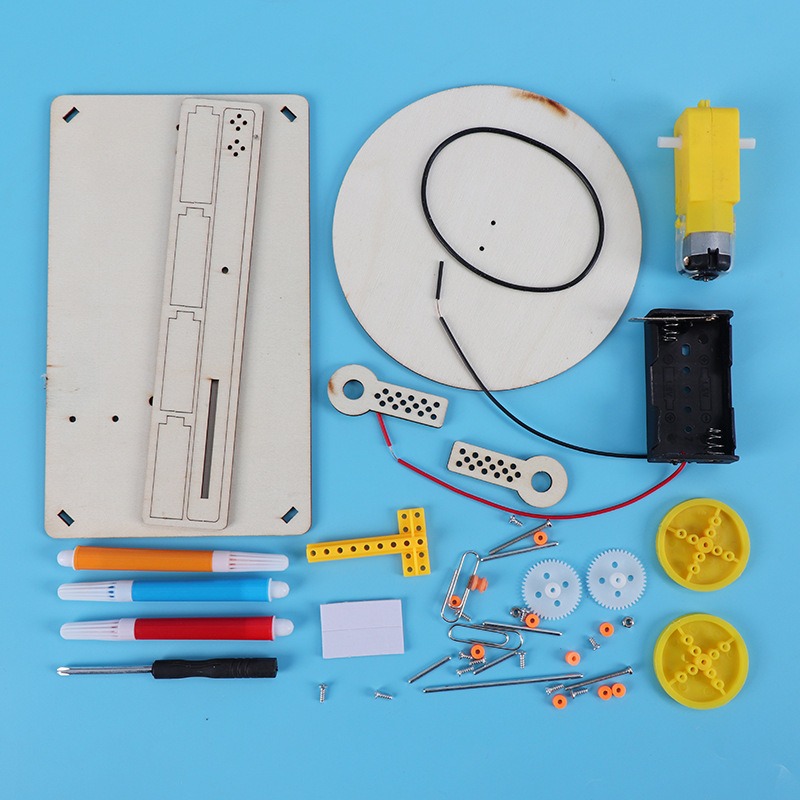 Robot Gambar Elektrik Kayu DIY - Diy Electronics Kits For Adults ulasan dan harga