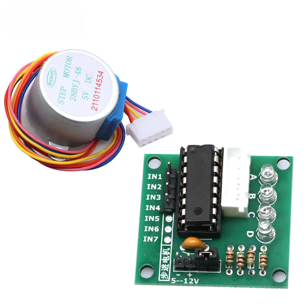 Kit Motor Stepper Berpenggerak - Stepper Motor 28Byj ulasan dan harga