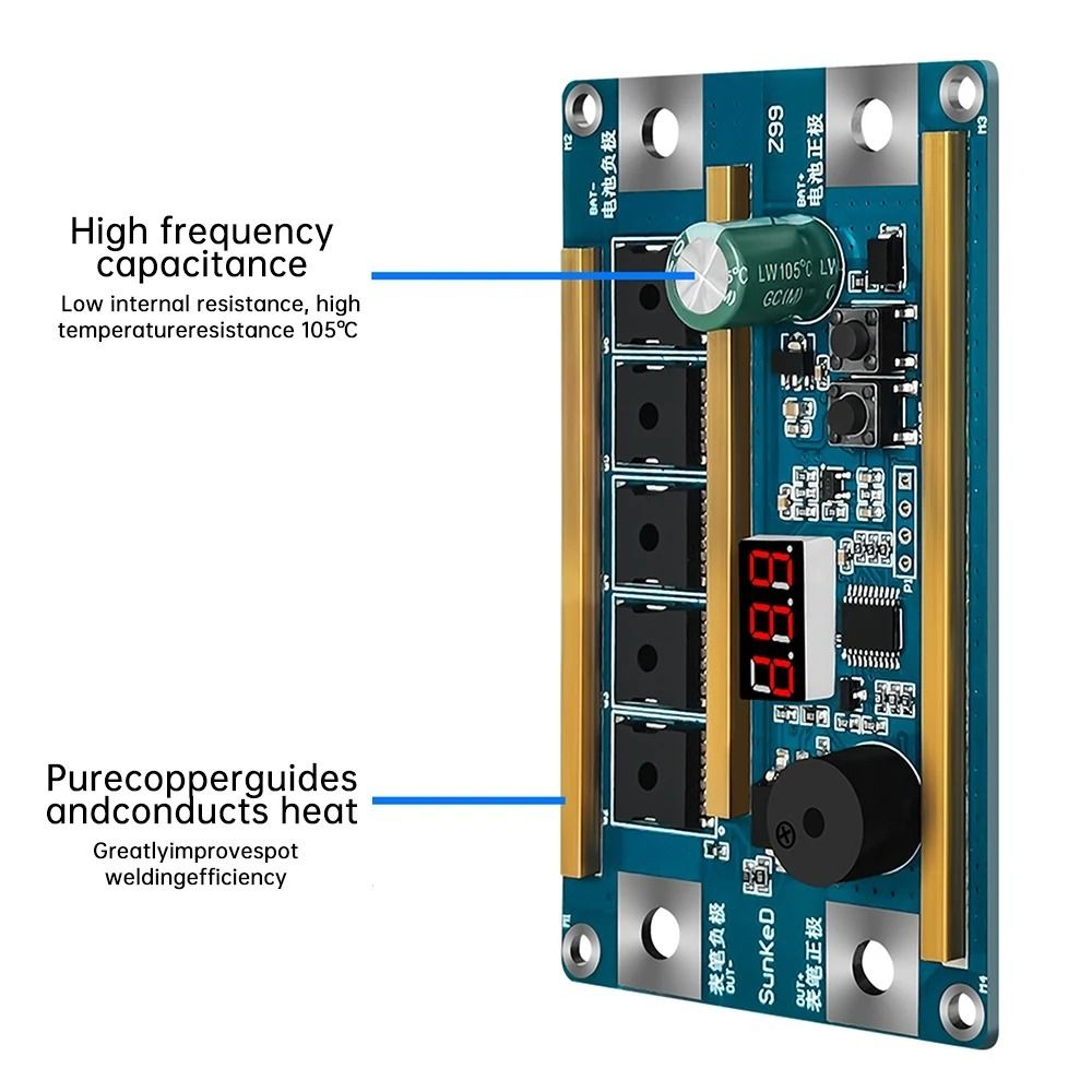 Mesin Las Titik Portabel 12V L - Diy Electronics Spot Welder ulasan dan harga