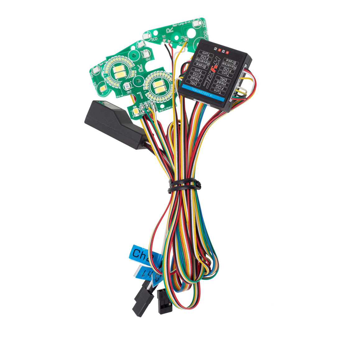 Sistem lampu LED depan & belak - Diy Rc Electronics ulasan dan harga