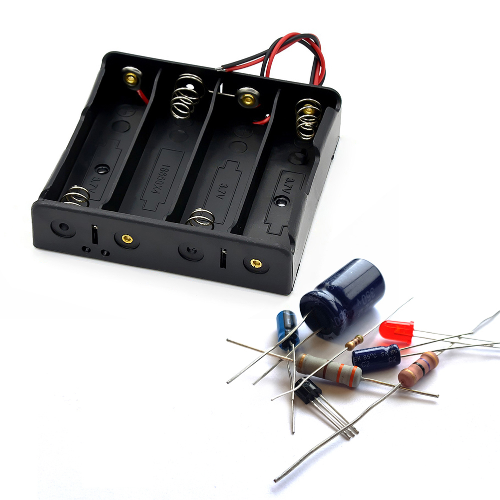 Kotak Penyimpanan Baterai 1865 - Diy Electronics Case ulasan dan harga