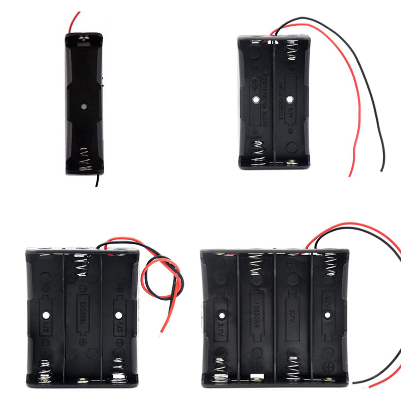 Kotak Penyimpanan Baterai 1865 - Diy Electronics Case ulasan dan harga